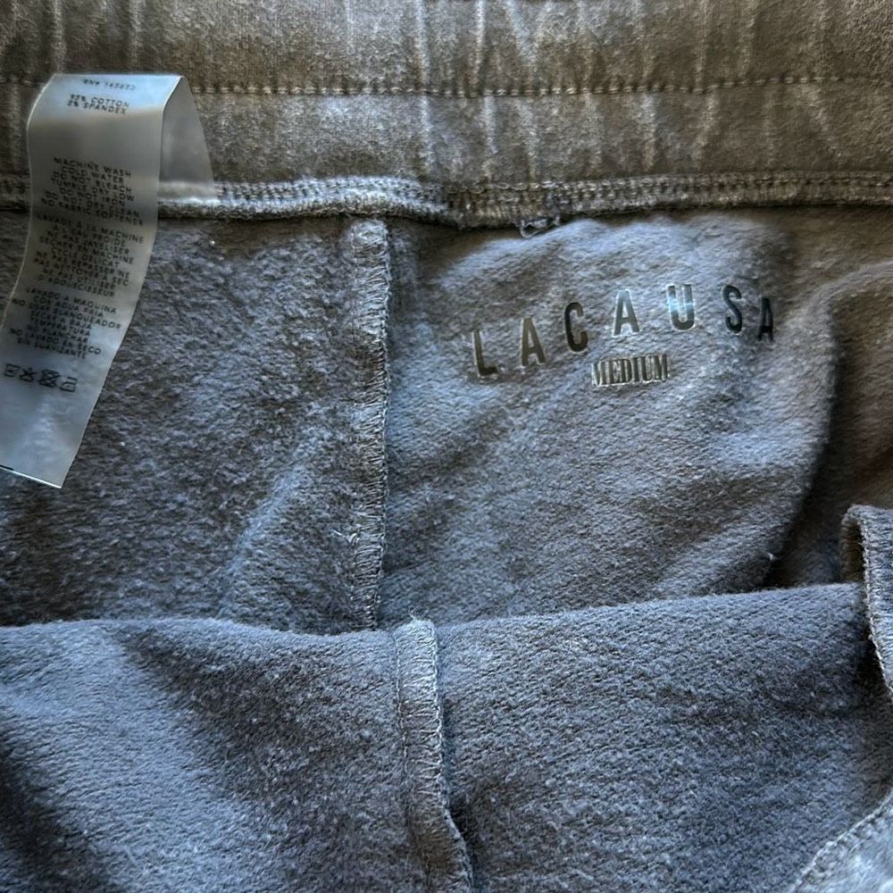 LACAUSA Set Sweatshirt & Shorts Grey Size M - Picture 10 of 11